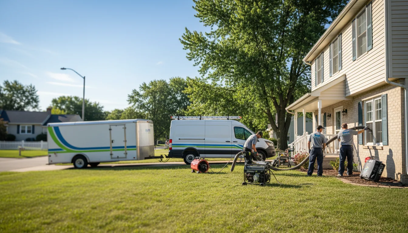 Flooded Basement Restoration And Cleanup With Repair in Ransom, IL near me
